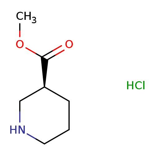3-Piperidinecarboxylic acid, methyl ester, hydrochloride (1:1), (3S)-