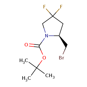 (S)-tert-Butyl 2-(bromomethyl)-4,4-difluoropyrrolidine-1-carboxylate