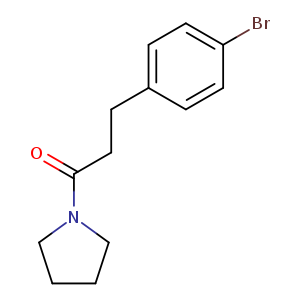3-(4-Bromophenyl)-1-(pyrrolidin-1-yl)propan-1-one