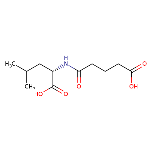 (S)-5-((1-Carboxy-3-methylbutyl)amino)-5-oxopentanoic acid