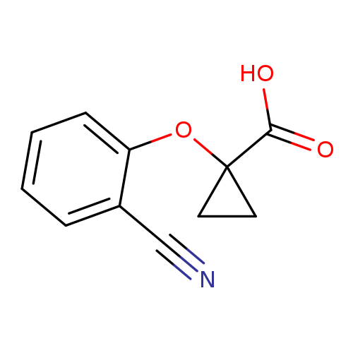 1-(2-cyanophenoxy)cyclopropane-1-carboxylic acid
