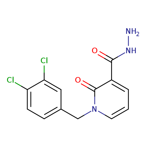 1-[(3,4-dichlorophenyl)methyl]-2-oxo-1,2-dihydropyridine-3-carbohydrazide