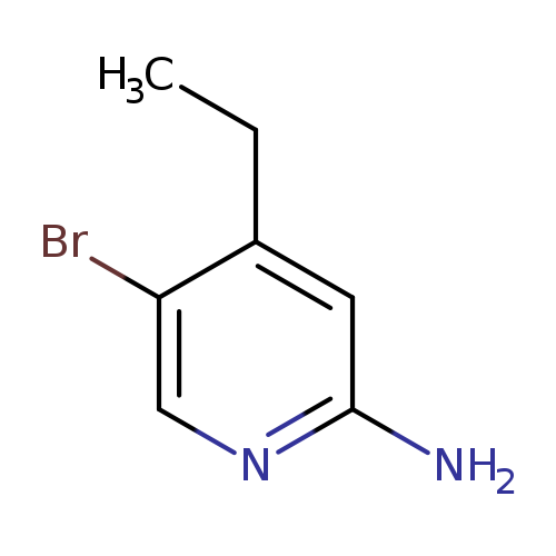 2-Amino-5-bromo-4-ethylpyridine