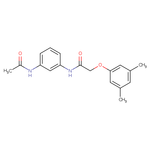 N-[3-(acetylamino)phenyl]-2-(3,5-dimethylphenoxy)acetamide