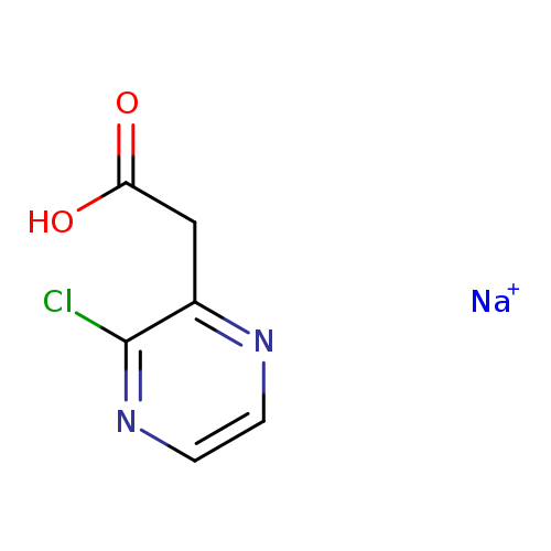 Sodium 2-(3-chloropyrazin-2-yl)acetic acid