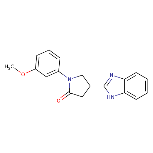 4-(1H-Benzimidazol-2-yl)-1-(3-methoxyphenyl)pyrrolidin-2-one