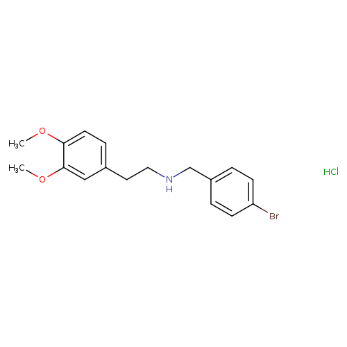 N-(4-bromobenzyl)-2-(3,4-dimethoxyphenyl)ethanamine hydrochloride