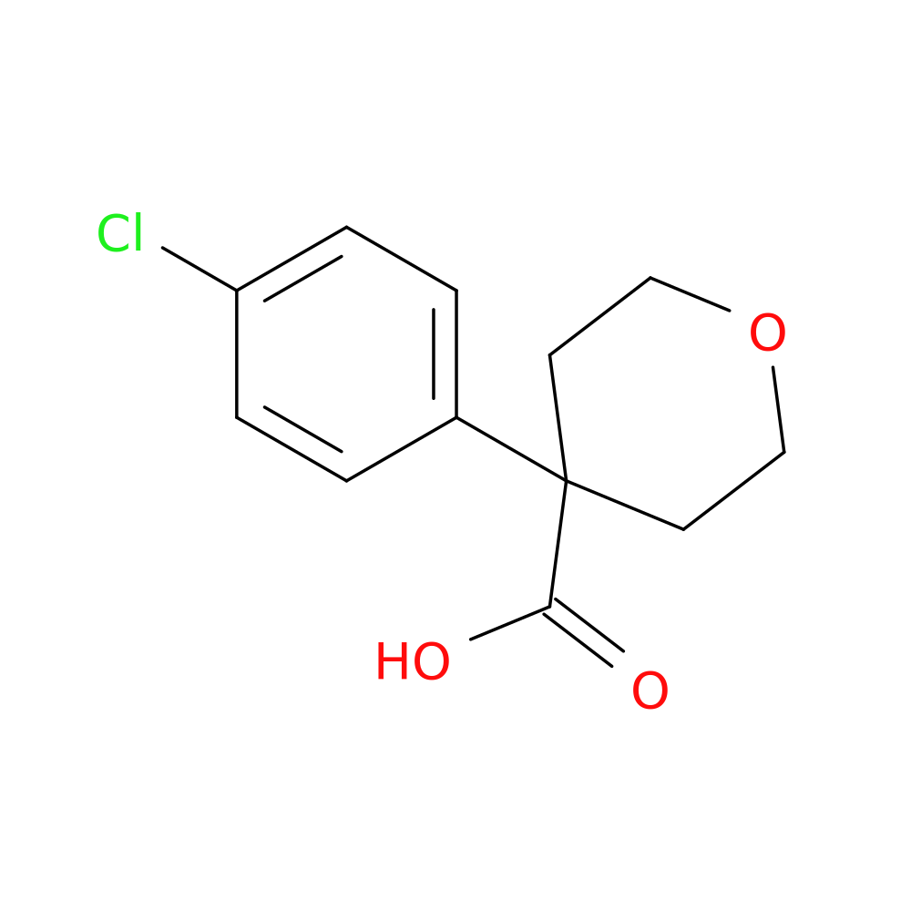 4-(4-Chlorophenyl)tetrahydro-2H-pyran-4-carboxylic acid