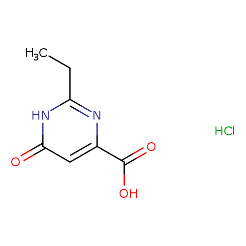 2-ethyl-6-oxo-1,6-dihydropyrimidine-4-carboxylicacidhydrochloride