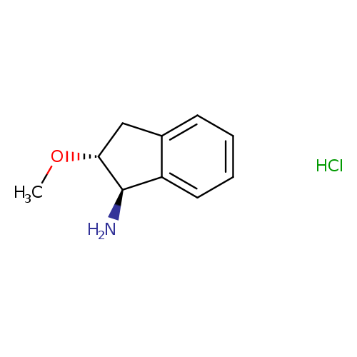 rac-(1R,2R)-2-methoxy-2,3-dihydro-1H-inden-1-aminehydrochloride,trans