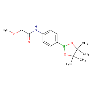 2-methoxy-N-[4-(tetramethyl-1,3,2-dioxaborolan-2-yl)phenyl]acetamide