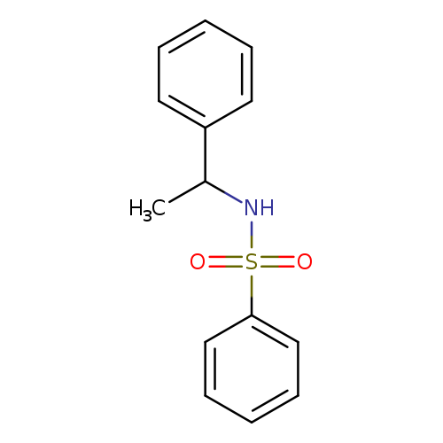 Benzenesulfonamide, N-(1-phenylethyl)-