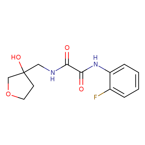 N'-(2-fluorophenyl)-N-[(3-hydroxyoxolan-3-yl)methyl]ethanediamide
