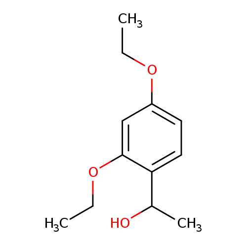 Benzenemethanol, 2,4-diethoxy-α-methyl-