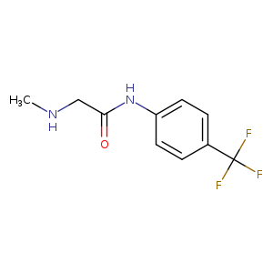 N2-Methyl-N-[4-(trifluoromethyl)phenyl]glycinamide