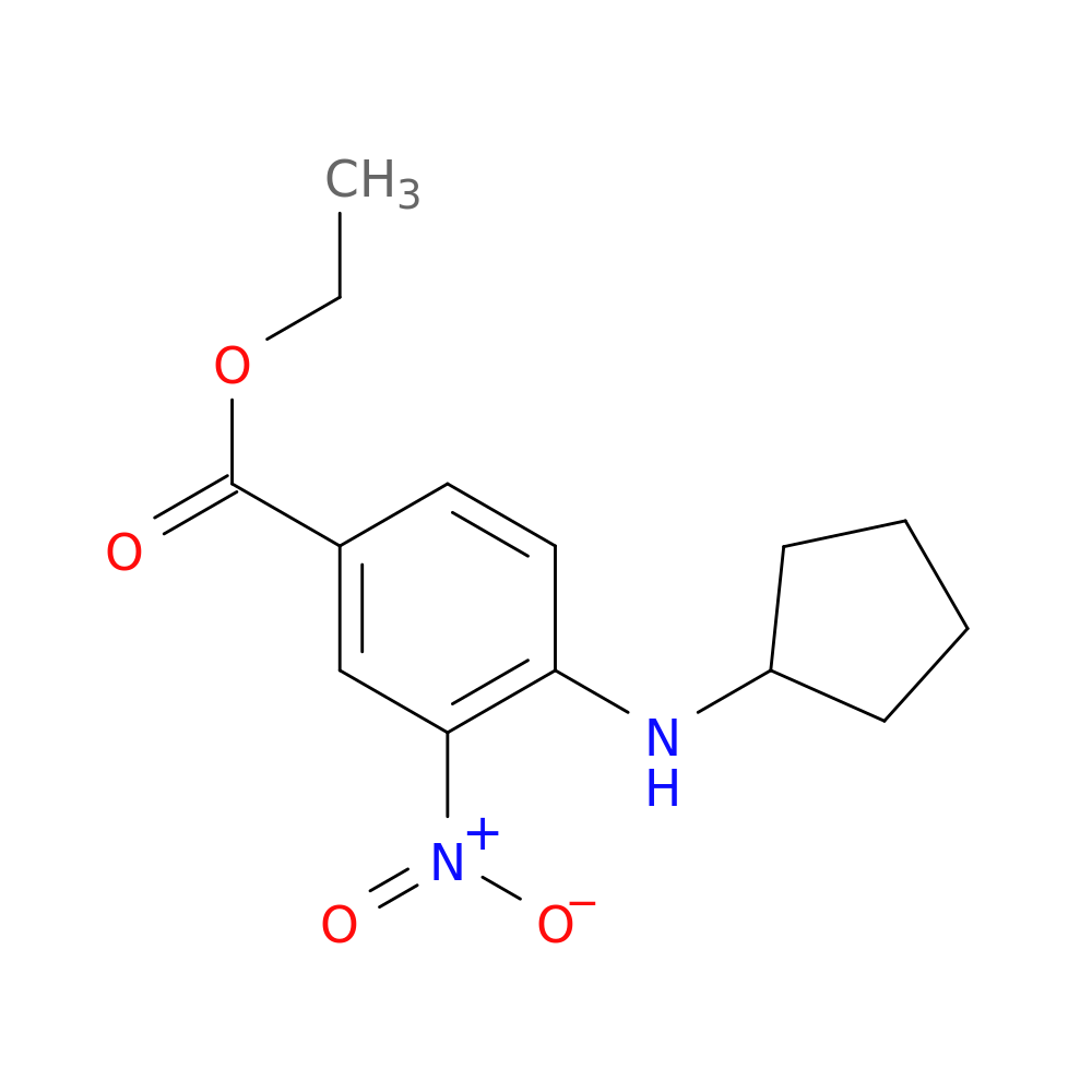Ethyl 4-(cyclopentylamino)-3-nitrobenzoate