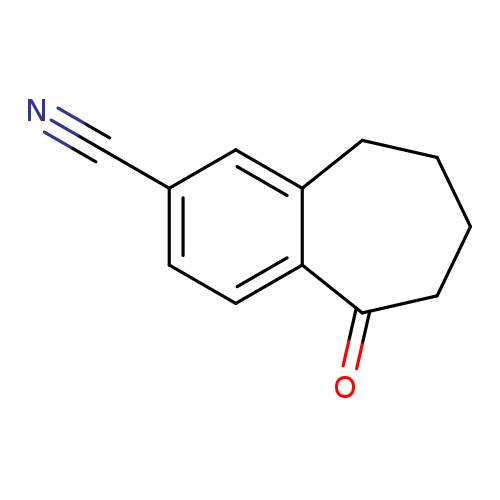 5-oxo-6,7,8,9-tetrahydro-5H-benzo[7]annulene-2-carbonitrile