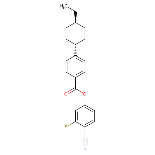 4-CYANO-3-FLUOROPHENYL 4-(TRANS-4-ETHYLCYCLOHEXYL)-BENZOATE