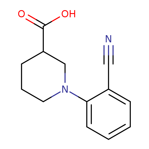 1-(2-Cyanophenyl)piperidine-3-carboxylic acid