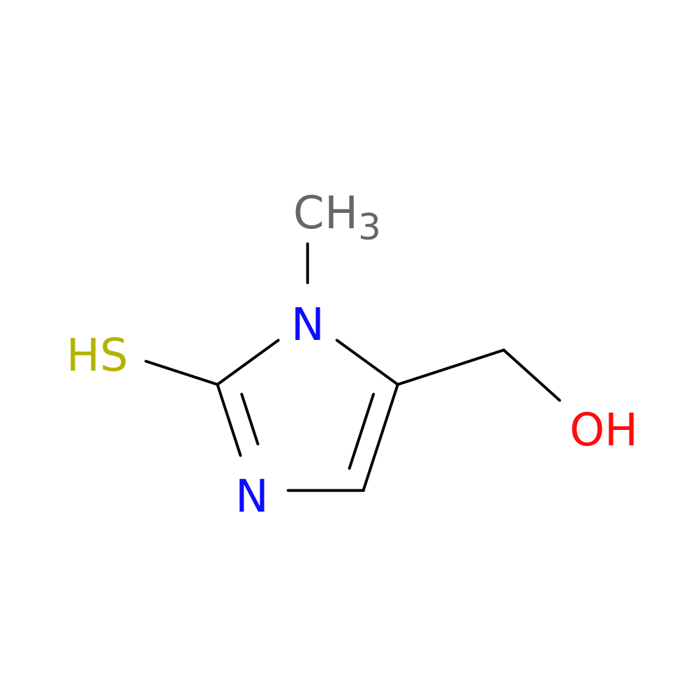 (2-Mercapto-1-Methyl-1H-Imidazol-5-Yl)Methanol