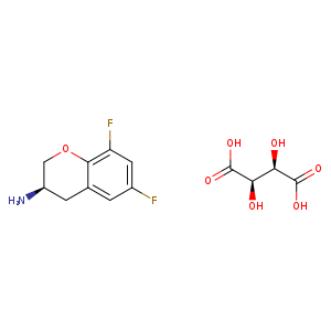 (R)-6,8-difluorochroman-3-amine (2R,3R)-2,3-dihydroxysuccinate