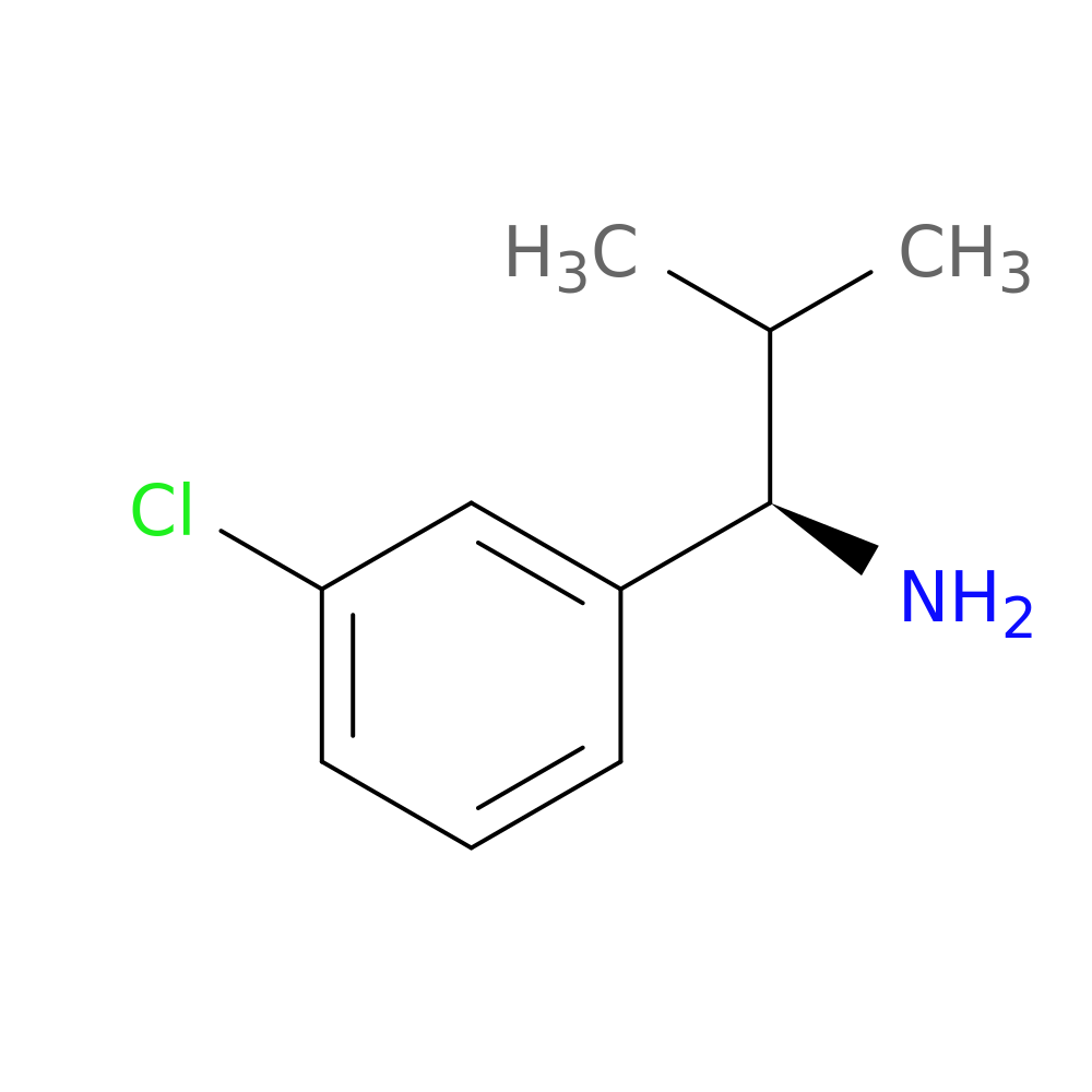 (R)-1-(3-Chlorophenyl)-2-methylpropan-1-amine