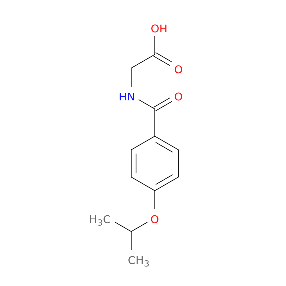 2-(4-Isopropoxybenzamido)acetic acid