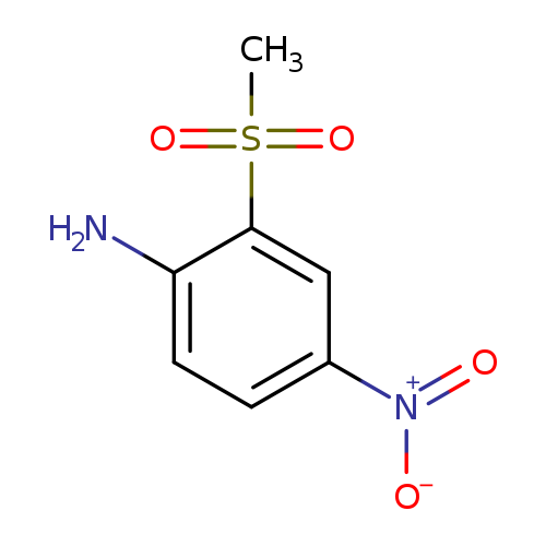 Benzenamine, 2-(methylsulfonyl)-4-nitro-