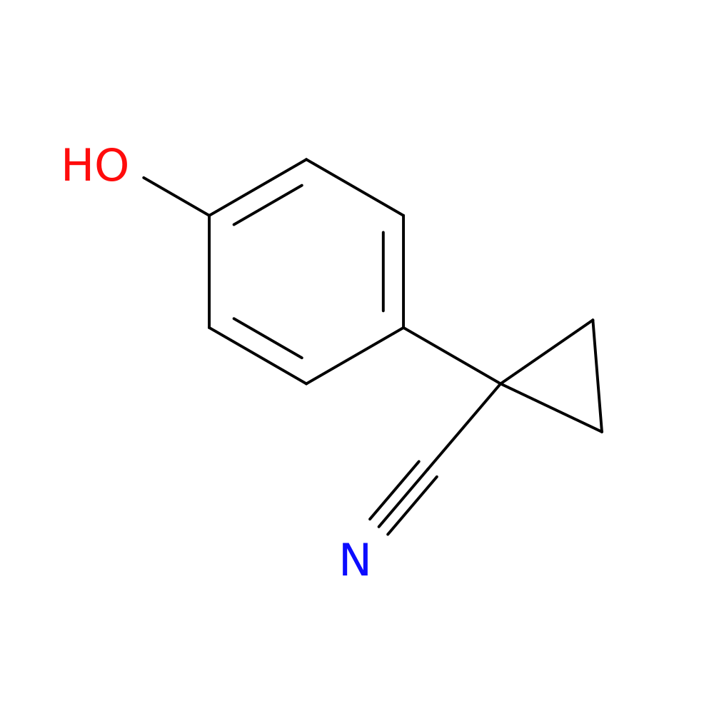 1-(4-Hydroxyphenyl)Cyclopropanecarbonitrile