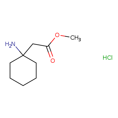 Cyclohexaneacetic acid, 1-amino-, methyl ester, hydrochloride (1:1)