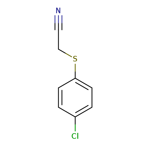 2-((4-Chlorophenyl)thio)acetonitrile