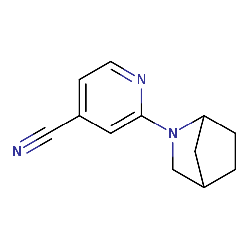 2-{2-azabicyclo[2.2.1]heptan-2-yl}pyridine-4-carbonitrile