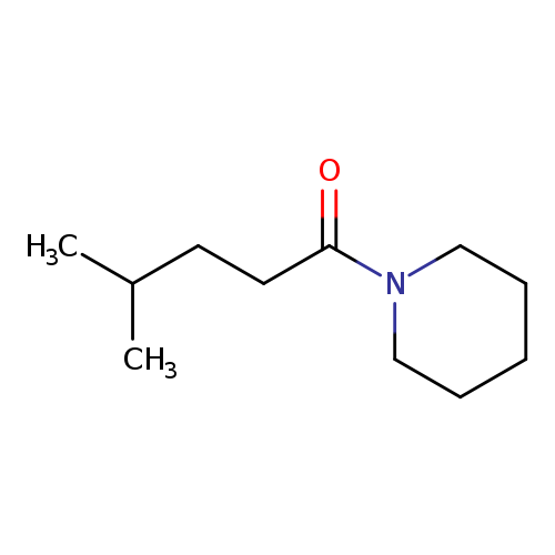 4-methyl-1-(piperidin-1-yl)pentan-1-one