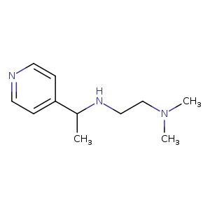 N,N-Dimethyl-n'-(1-pyridin-4-ylethyl)ethane-1,2-diamine