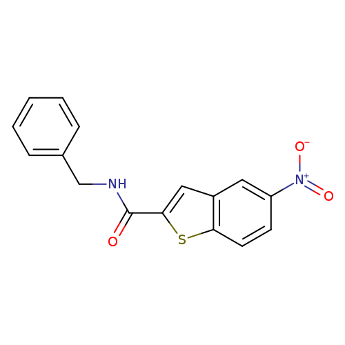 N-benzyl-5-nitro-1-benzothiophene-2-carboxamide