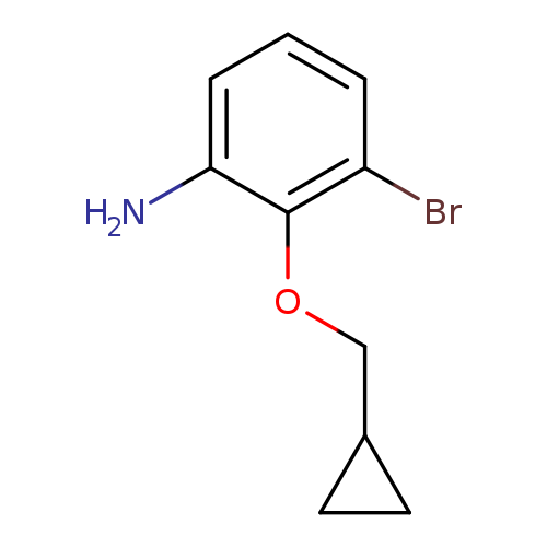 3-Bromo-2-(cyclopropylmethoxy)aniline
