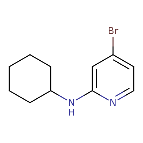 2-Pyridinamine, 4-bromo-N-cyclohexyl-
