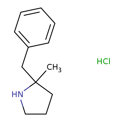 2-benzyl-2-methylpyrrolidine hydrochloride