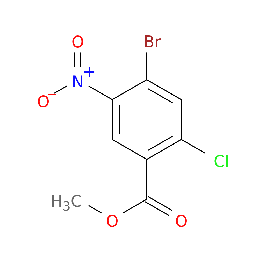 Methyl 4-bromo-2-chloro-5-nitrobenzoate