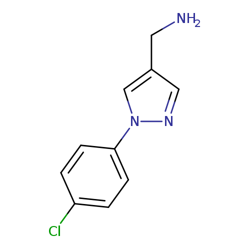 (1-(4-chlorophenyl)-1H-pyrazol-4-yl)methanamine
