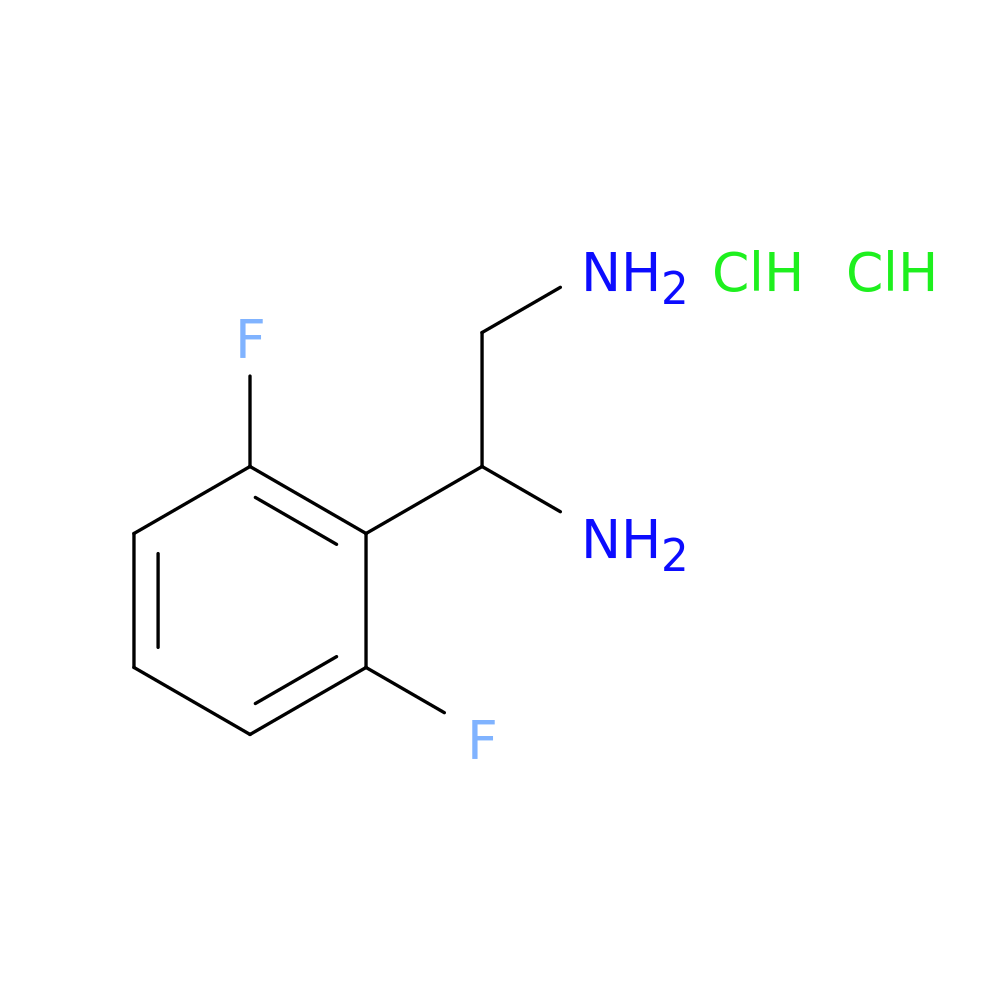 1-(2,6-difluorophenyl)ethane-1,2-diamine dihydrochloride