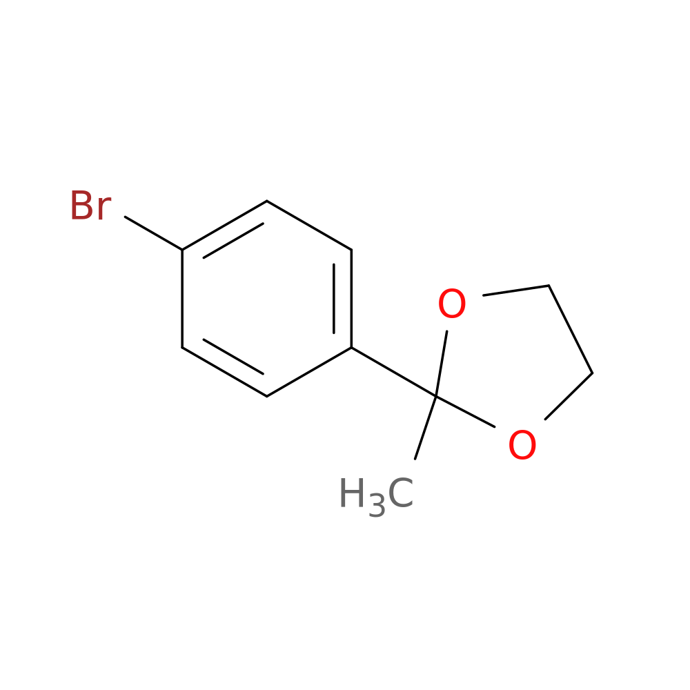 2-(4-Bromophenyl)-2-methyl-1,3-dioxolane