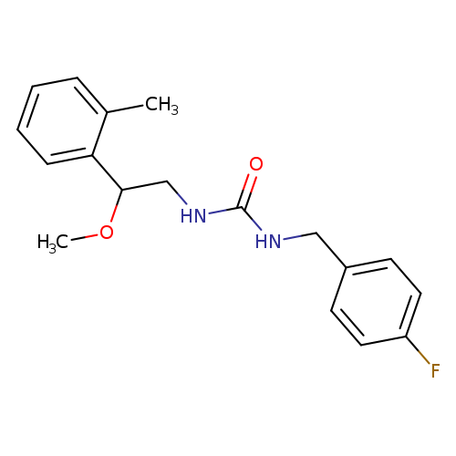 1-[(4-fluorophenyl)methyl]-3-[2-methoxy-2-(2-methylphenyl)ethyl]urea