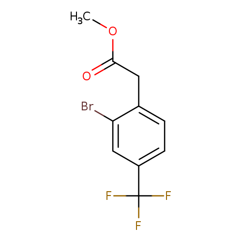 methyl 2-[2-bromo-4-(trifluoromethyl)phenyl]acetate