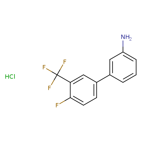 3-[4-Fluoro-3-(trifluoromethyl)phenyl]aniline, HCl