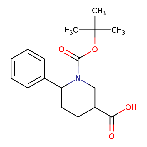 1-(tert-Butoxycarbonyl)-6-phenylpiperidine-3-carboxylic acid