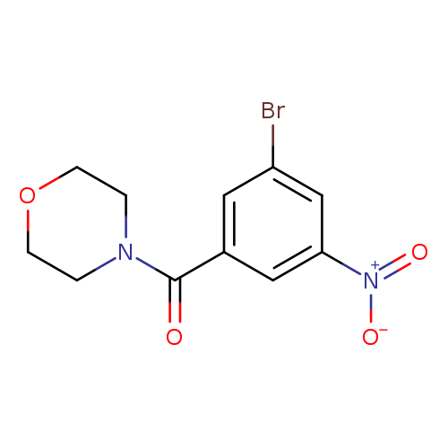 (3-Bromo-5-nitrophenyl)(morpholino)methanone