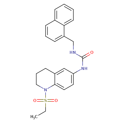 3-[1-(ethanesulfonyl)-1,2,3,4-tetrahydroquinolin-6-yl]-1-[(naphthalen-1-yl)methyl]urea