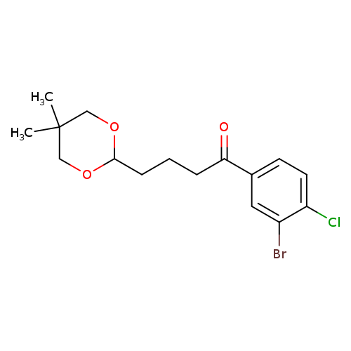 3'-Bromo-4'-chloro-4-(5,5-dimethyl-1,3-dioxan-2-yl)butyrophenone