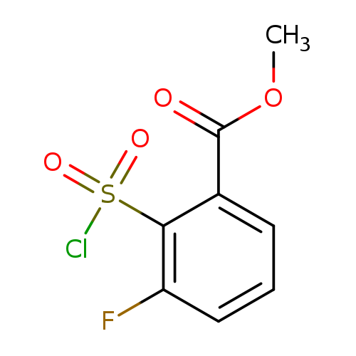 Methyl 2-(chlorosulfonyl)-3-fluorobenzoate